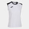 Tank top woman Eco Championship white black