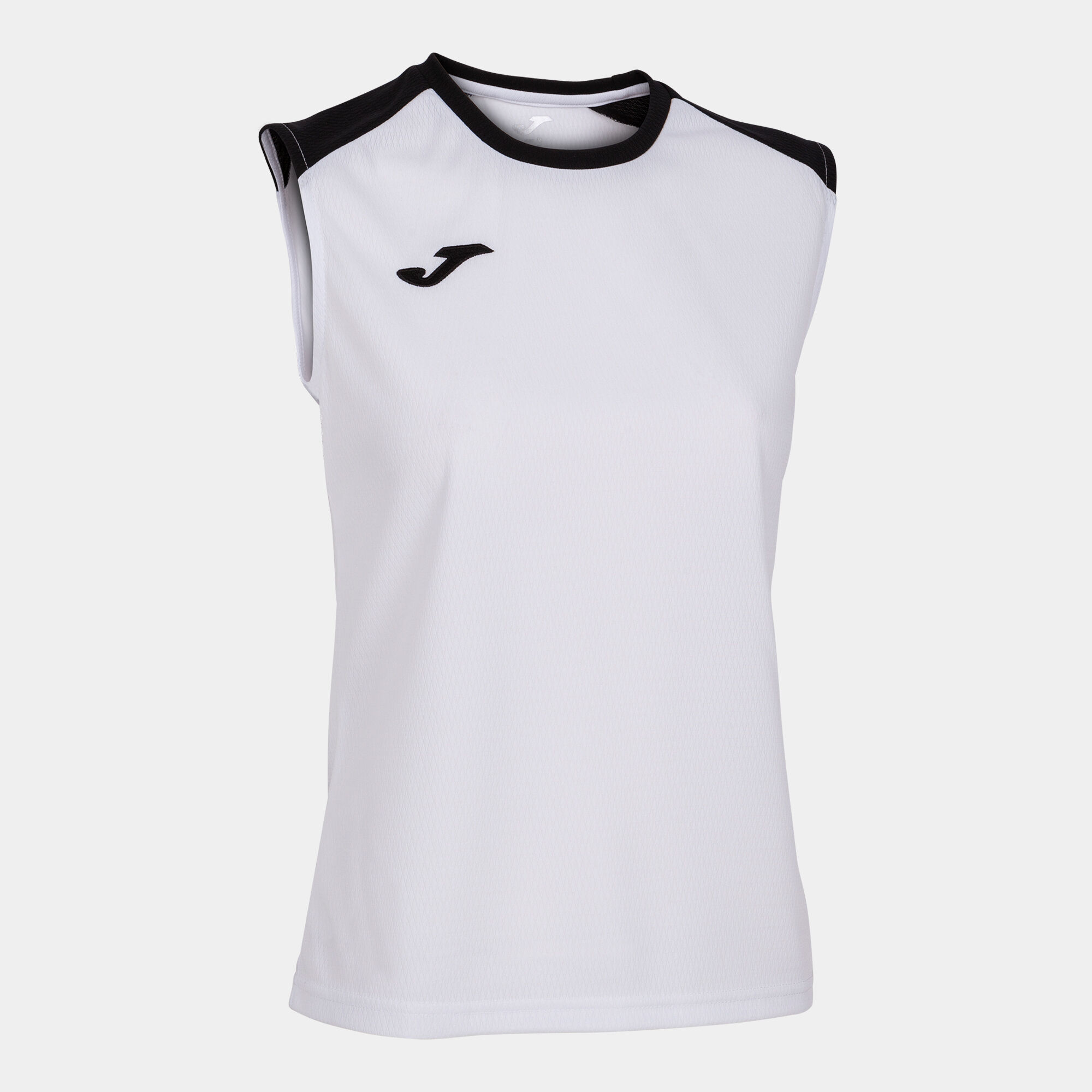 T-shirt de alça mulher Eco Championship branco preto