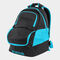 Mochila Diamond II preto azul-turquesa fluorescente