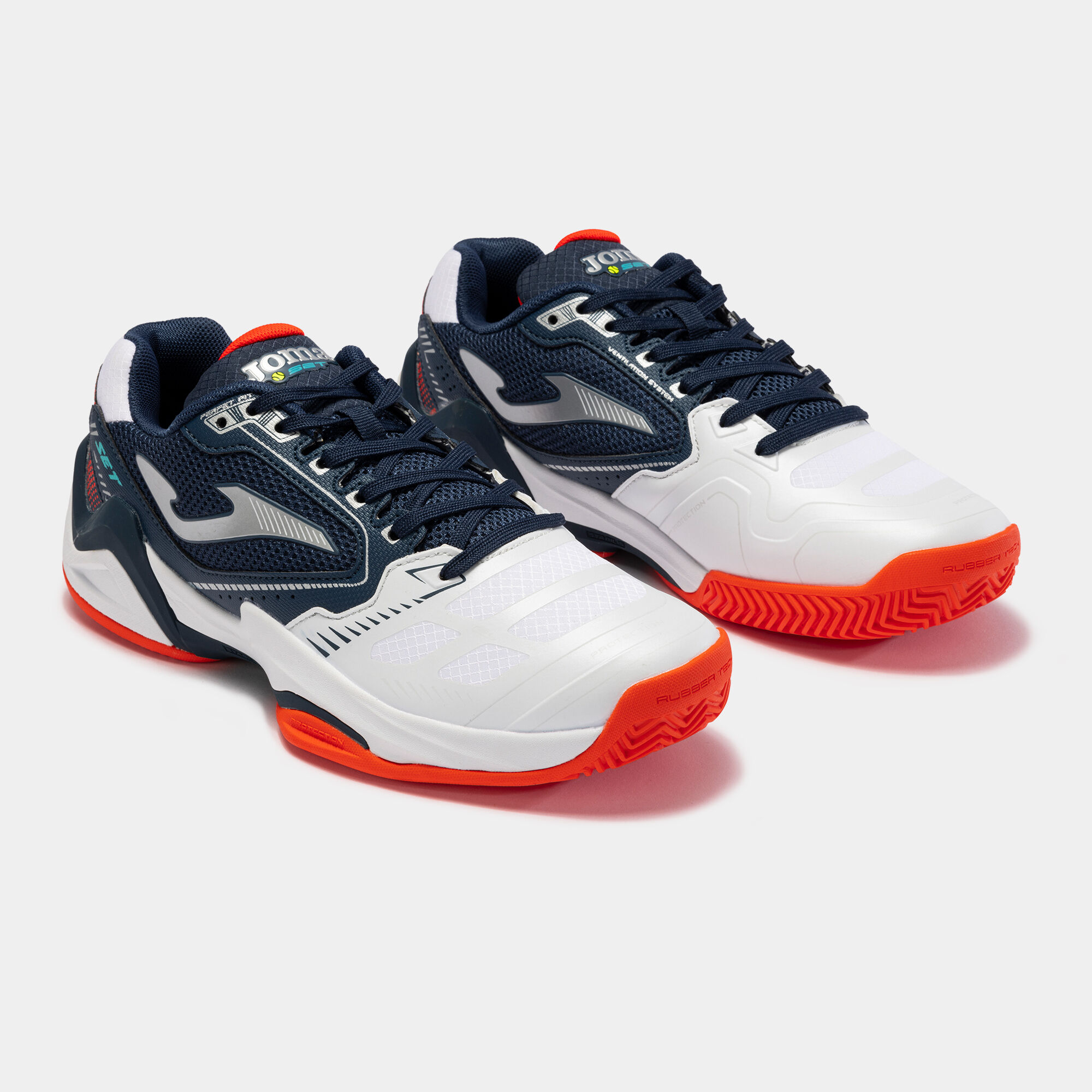 Shoes T.Set 23 clay man navy blue white