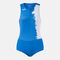 Body kobiety Picasho niebieski royal bialy