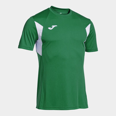 Shirt short sleeve man Winner III green white