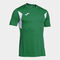 Camiseta manga corta hombre Winner III verde blanco