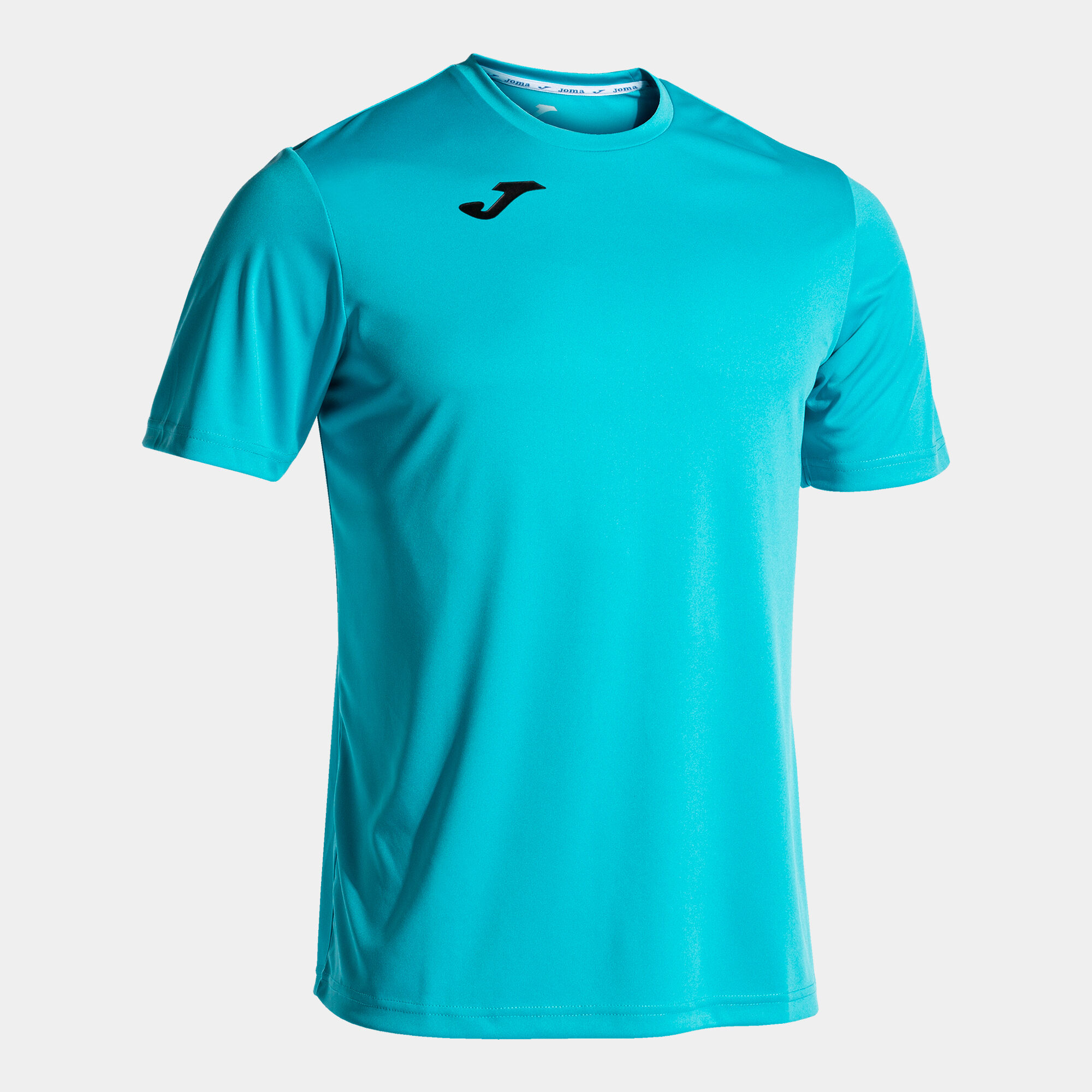 T-shirt manga curta homem Combi azul-turquesa fluorescente
