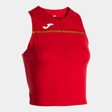 Top femme Record III rouge