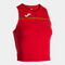 Tank-top woman Record III red