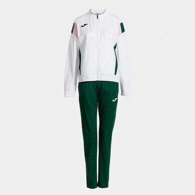Tracksuit woman Montreal white green