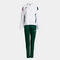 Tracksuit woman Montreal white green