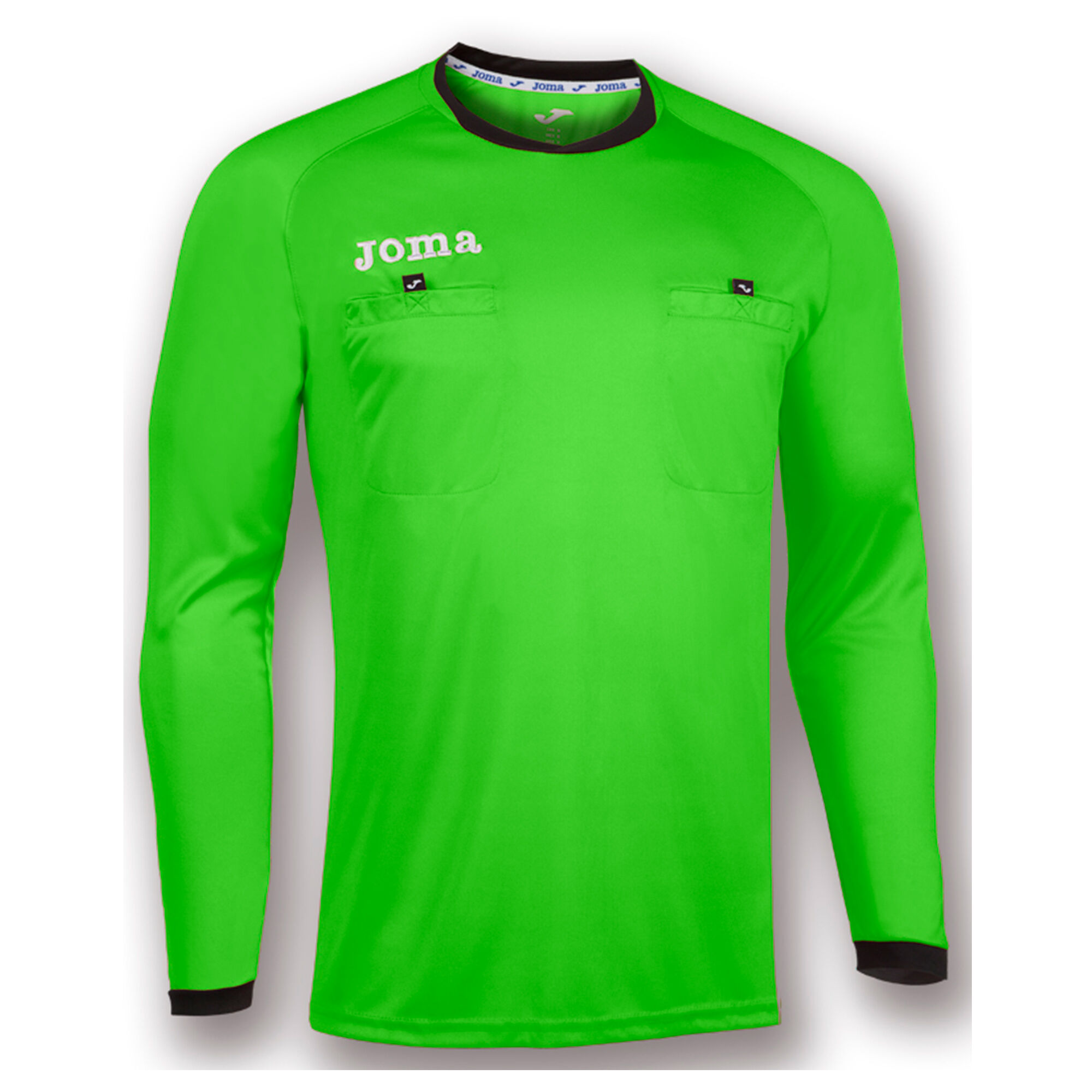 MAILLOT MANCHES LONGUES HOMME ÁRBITRO VERT FLUO