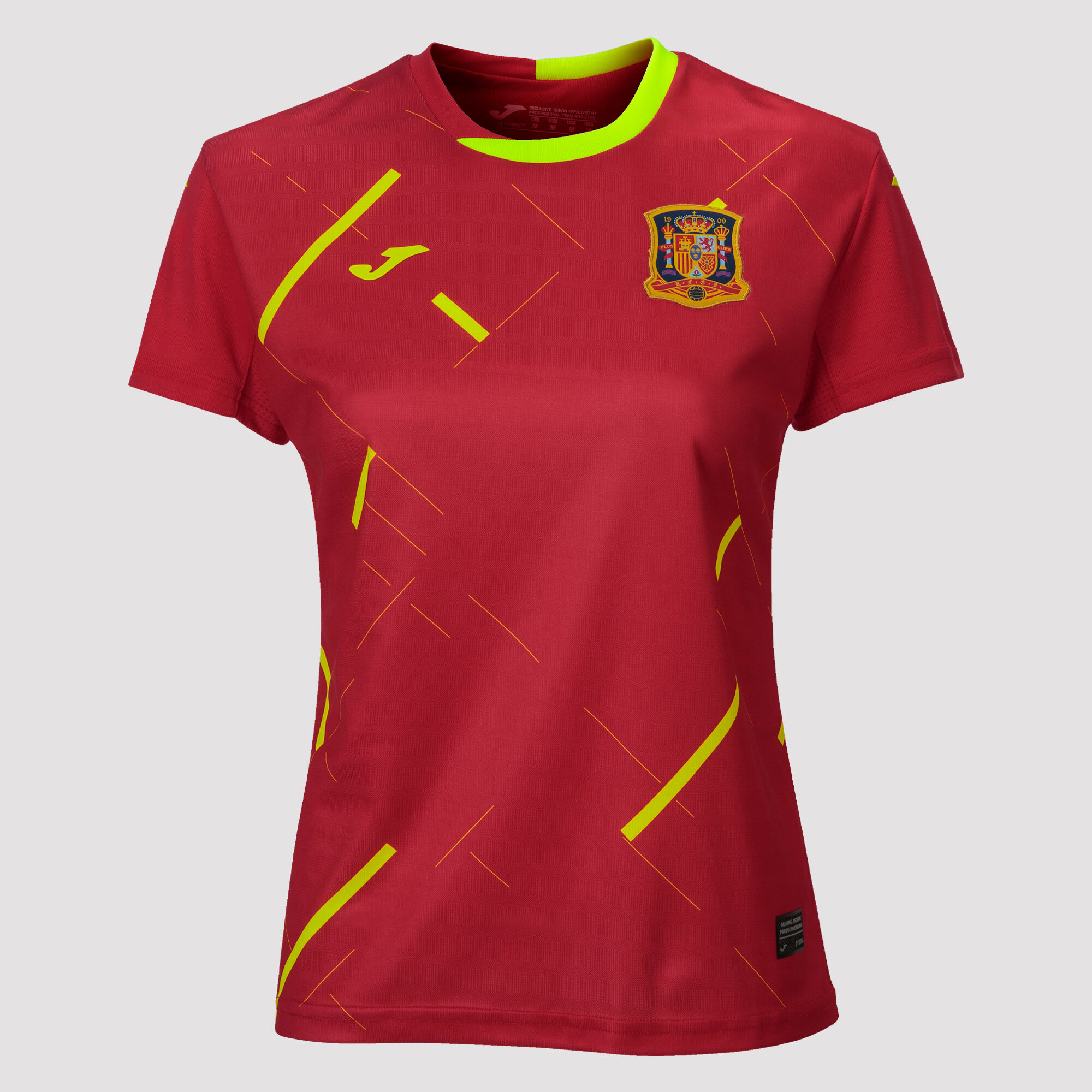 Kurzarmshirt 1ste ausrüstung Spanische Hallenfussball-Nationalmannschaft frau