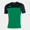 Camiseta manga corta hombre Winner verde negro