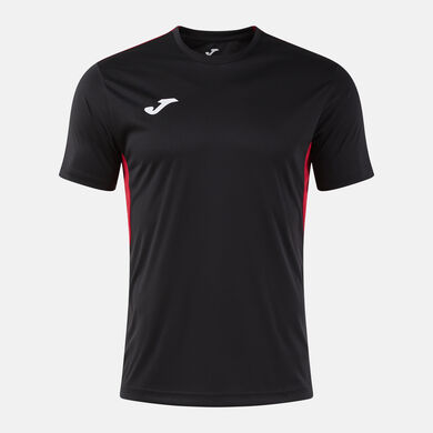Shirt short sleeve man Winner IV black red