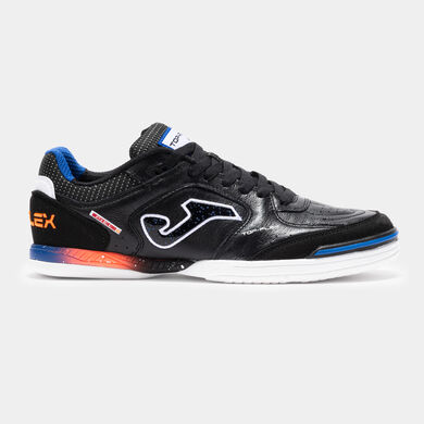Scarpe calcio a 5 Top Flex 25 indoor nero blu reale