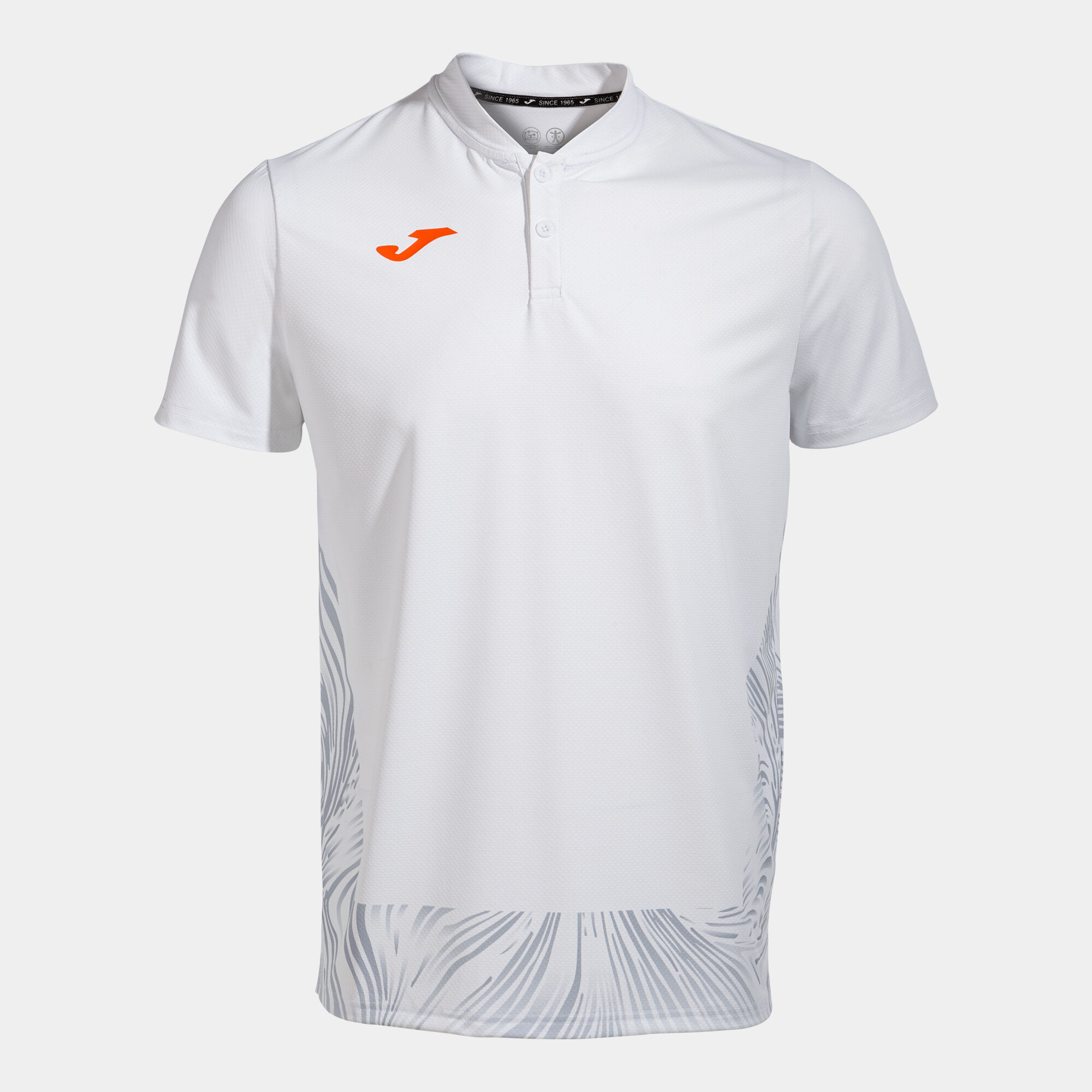 Polo shirt short-sleeve man Challenge white