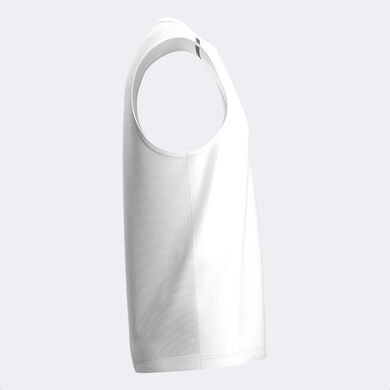 Sleeveless t-shirt man Indoor Gym white