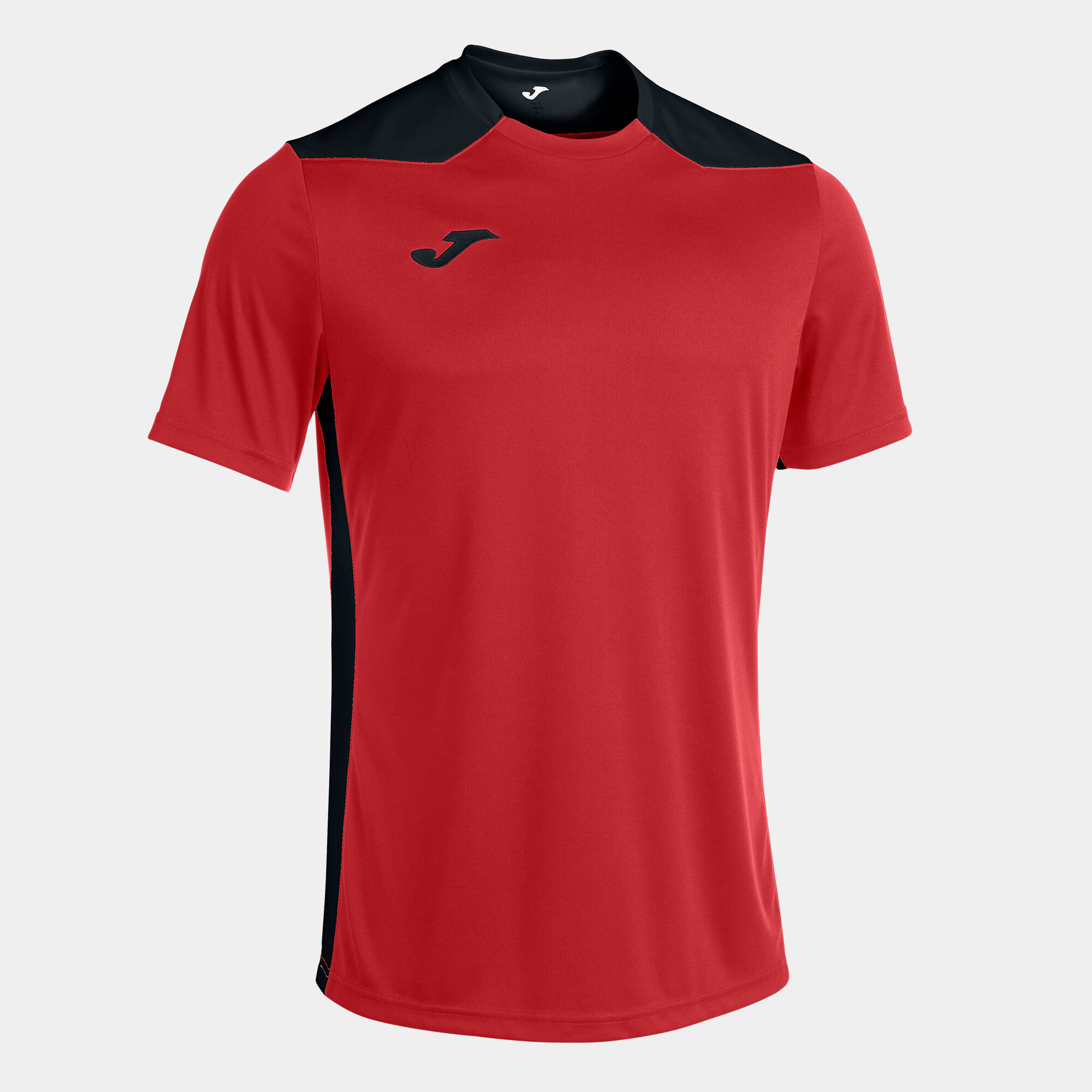 T-shirt manga curta homem Championship VI vermelho preto