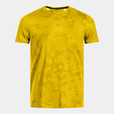 Shirt short sleeve man Indoor yellow
