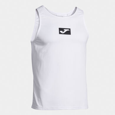 Camiseta sin mangas hombre R-City blanco