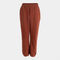 Longs pants woman Mimetic red