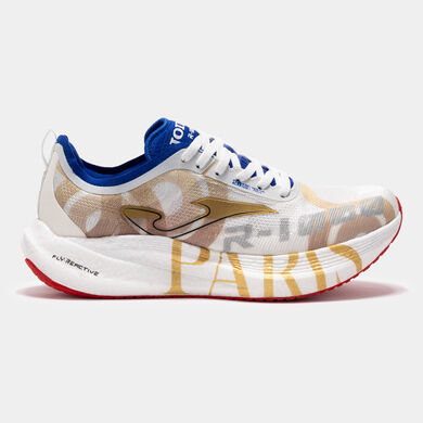 Chaussures running R1000 24 20km De Paris unisexe blanc