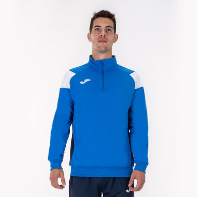 SWEATSHIRT MANN CREW III KÖNIGSBLAU WEIß MARINEBLAU