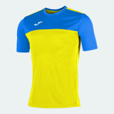 Camiseta manga corta hombre Winner amarillo royal