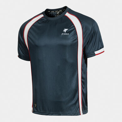 Kurzarmshirt mann Futbol Retro Mundial 2026 marineblau wei&szlig;