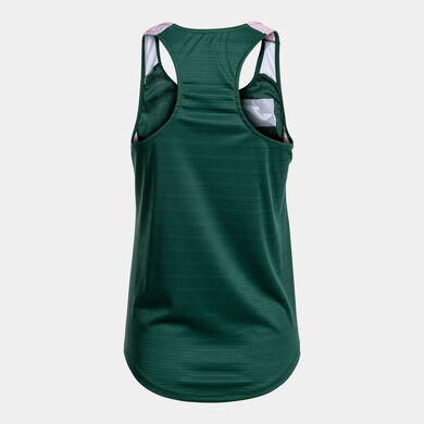Koszulka bez rękaw&oacute;w kobiety Montreal zielony r&oacute;zowy