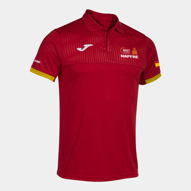 Polo manga corta Real Federación Española Tenis
