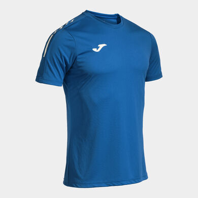 T-shirt manga curta homem Olimpiada azul royal