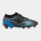Ghete fotbal Propulsion Cup 23 teren ferm FG negru albastru