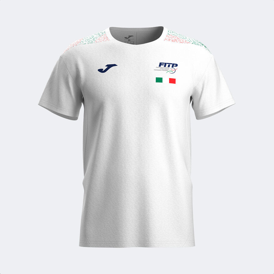 CAMISETA MANGA CORTA COMP. OFI. FED. ITALIA TENIS Y PADEL