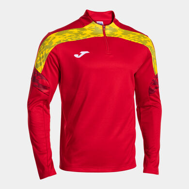 Sweatshirt man Championship VIII red yellow