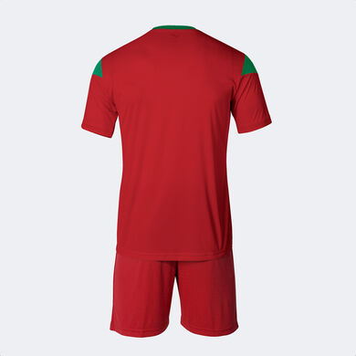Set hombre Phoenix rojo verde rojo