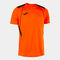 Camiseta manga corta hombre Championship VII naranja negro