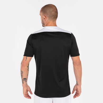Camiseta manga corta hombre Championship VI negro blanco