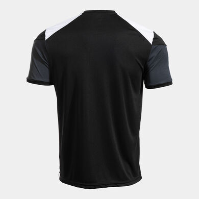 Camiseta manga corta hombre Danubio IV negro blanco