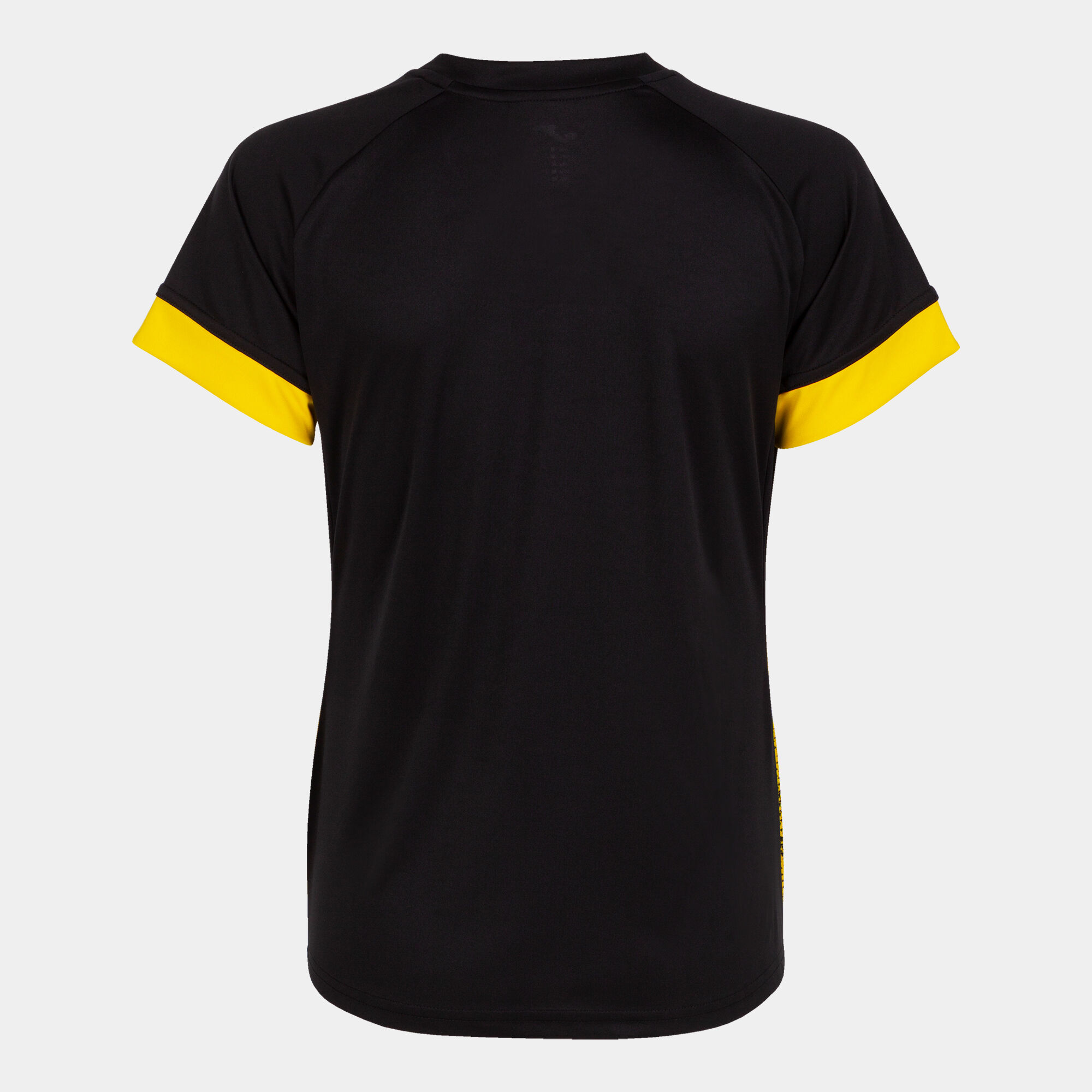 Camiseta manga corta mujer Supernova III negro amarillo