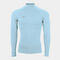 T-shirt manga comprida unissexo Brama Classic azul-celeste