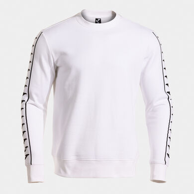 Sweatshirt man Icono Street white black