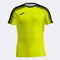 Shirt short sleeve woman Elite XI fluorescent yellow black