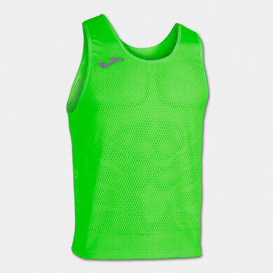 Camiseta sin mangas hombre Marathon verde flúor