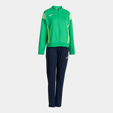 Tracksuit woman Montreal green dark navy