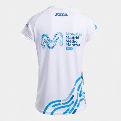 Tricou cu mânecă scurtă Maratonul Media Madrid damă