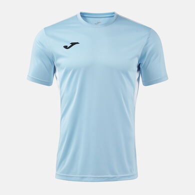 T-shirt maniche corte uomo Winner IV celeste bianco