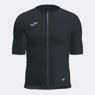 Radtrikot frau Crono schwarz blau
