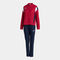 Tracksuit woman Montreal red dark navy