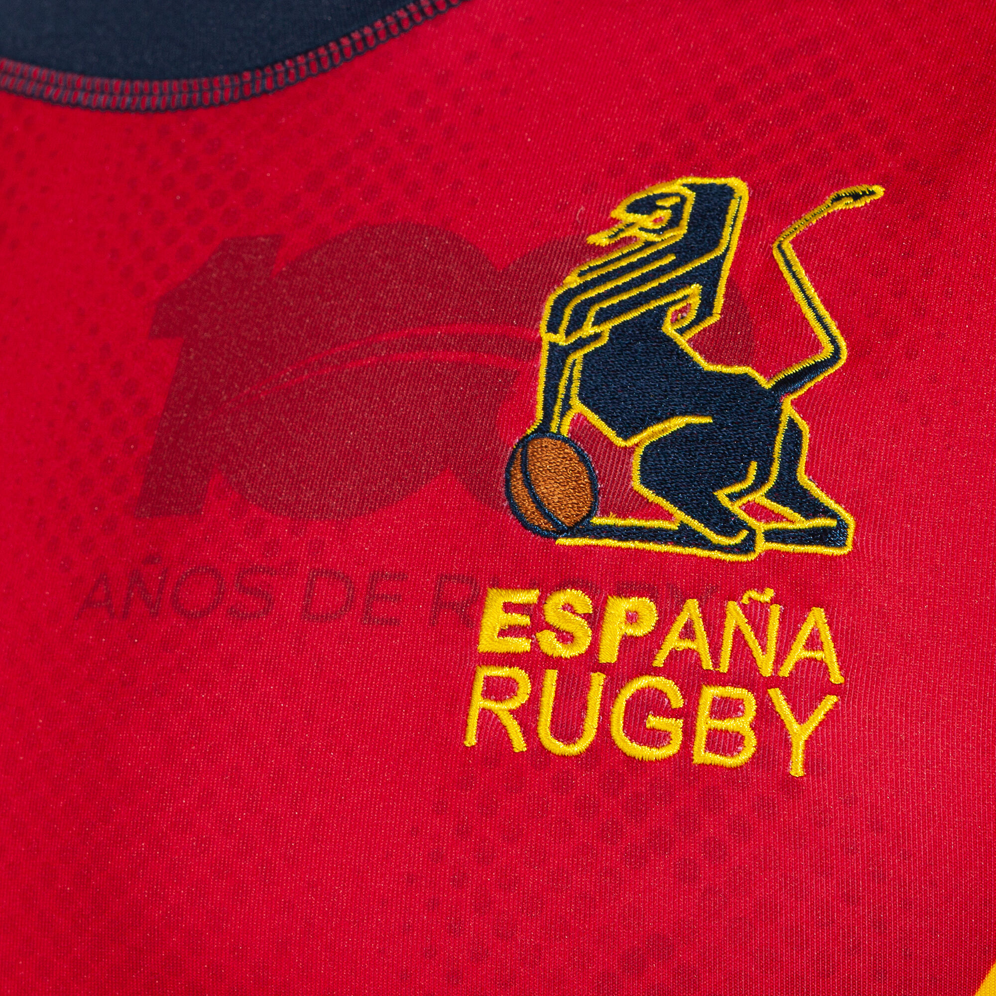 La camiseta de la Federación Española de Rugby para el mundial