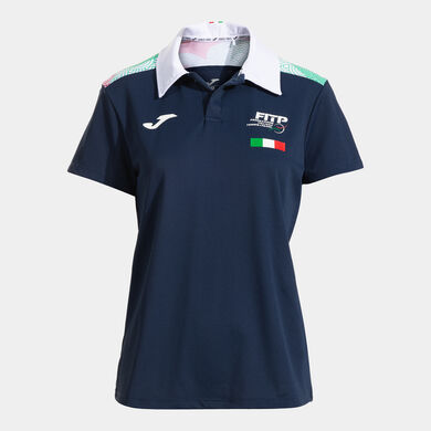 Polo manga corta 3ª equipación Federación Italiana Tenis Y Pádel mujer 25/26