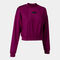 Sweatshirt woman California fuchsia